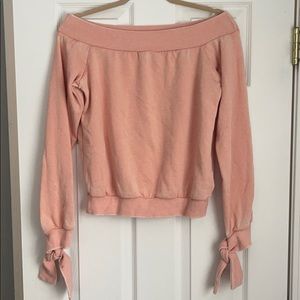 Forever 21 off the shoulder sweatshirt